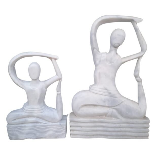 The Family – Modern Stone Art Sculpture - Image 3