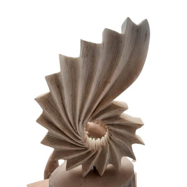 Antique Sea-Inspired Art Sculpture - Image 2